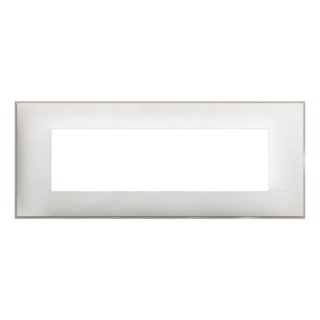 BTicino Cover plate - 7 modules — R4807WS