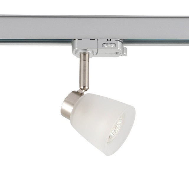 ACA Lighting TRACK SPOT GU10 4C SATIN NICKEL No40 — TS40GU4CNM