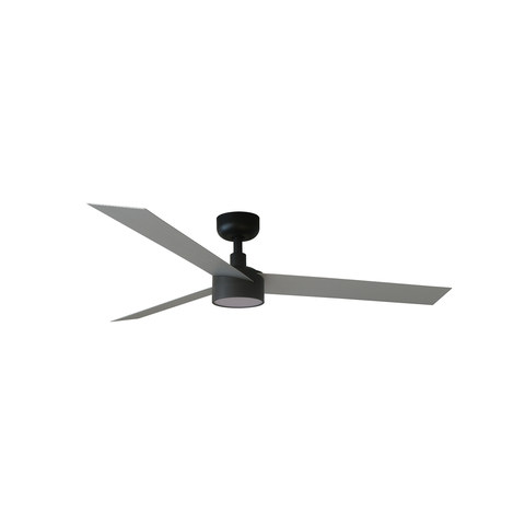 Faro Barcelona CRUISER L LED Ceiling fan black/aluminium 20W SWT — manufacturer representative image
