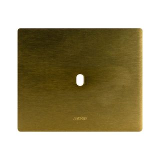 AVE NEW STYLE S44 ALUMINUM PLATE, BRONZE COLOR – 1 CONTROL – 3 MOD. — 44PANQ01BRZ