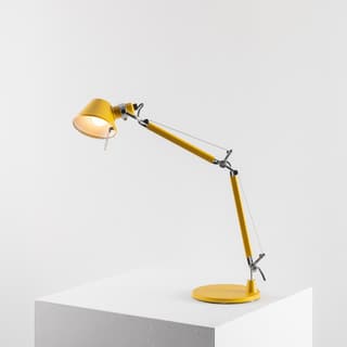 Artemide Tolomeo Micro Table - Yellow - Body Lamp + Base — AS01180057