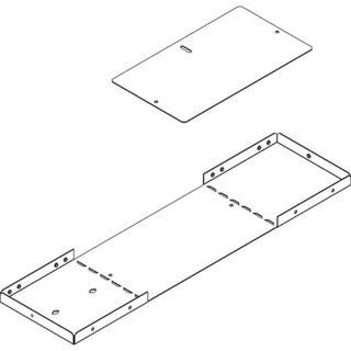BTicino Extension component for cell separation H= 200mm — 91850/2EP