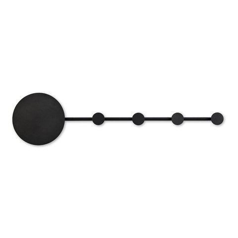 Faro Barcelona HAN Black wall lamp/coat rack — manufacturer representative image