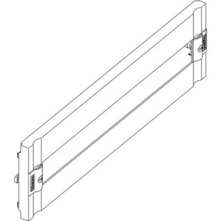 BTicino Plastic front panel 1/4 turn with DIN35 window for installation up to 24 modules — 9429/24PL