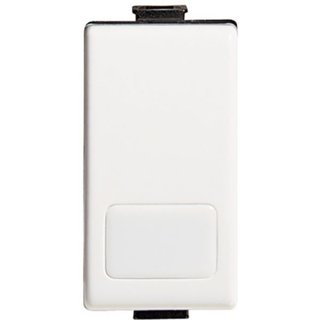 BTicino Pushbutton 1P NO 10A 250Vac with automatic terminals — AM5005AL