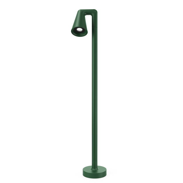 Flos Belvedere Spot F3 Dimmable 1-10V Forest Green — F001E32B012.A — manufacturer representative image