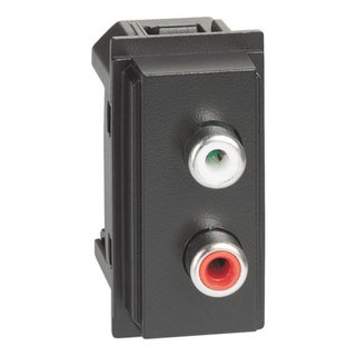 BTicino Double RCA module — KG4269R
