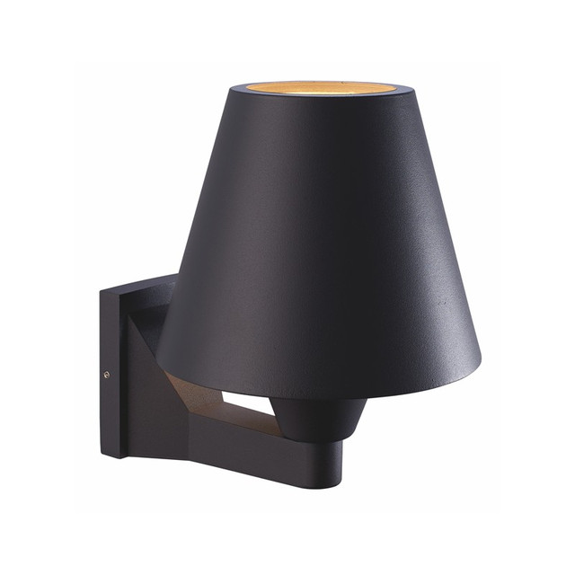 ACA Lighting E27 WALL LUMINAIRE 230V AC DARK GREY IP65 MAX.15W LED LAMP — LG2121G