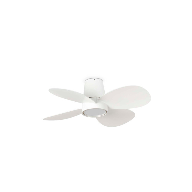Faro Barcelona KLOVER Ceiling fan white 20W SWT — 34315S