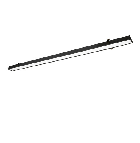 Viokef Linear Recessed L1700 4000K Black Station Ultra — manufacturer representative image