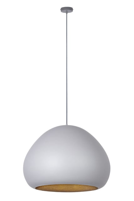 Sigma Pendant lamp LAVA grey/gold 41078
