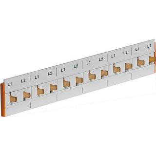 BTicino Cabling comb for Btdin 2P - 12 modules - In 63/80A (lateral/central feed) for IDROBOARD — FP12/2P