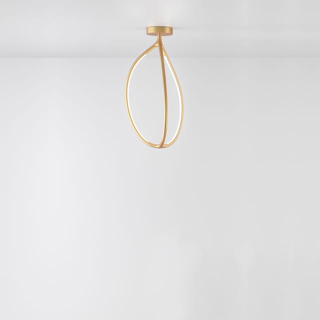 Artemide Arrival - Ceiling - 70 - 3000K - Gold - APP Compatible — 1554010APP
