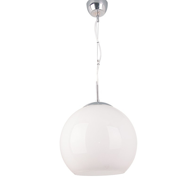 ACA Lighting PENDANT 1X60W E27 GLASS LUNA — V9027C