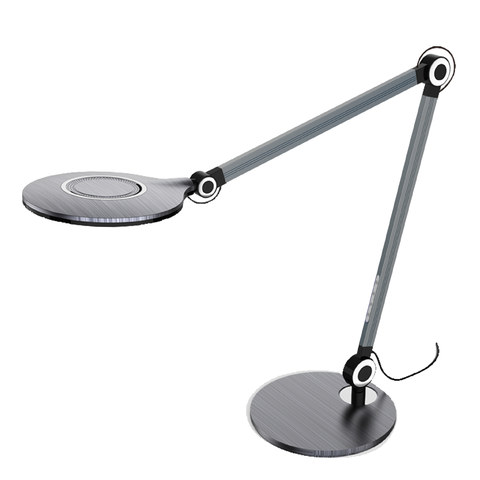 ACA Lighting DESK LAMP SILVER ABS LED SMD 9W 500LM CCT 3000K-4000K-6500K IP20 — manufacturer representative image