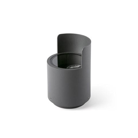 Faro Barcelona NOBORU SLIM Wall washer adjustable dark grey GU10 — manufacturer representative image