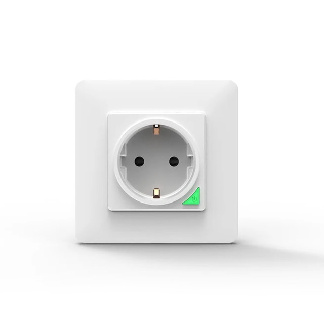 ACA Lighting WIFI SOCKET 16A WHITE 86*86MM N+L — WIFISOCW