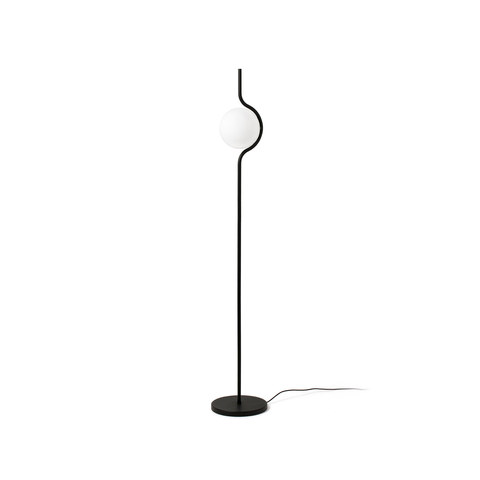 Faro Barcelona LE VITA Black floor lamp dimmable — manufacturer representative image