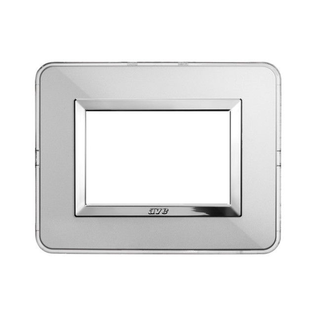 AVE PERSONAL44 PLATE NATURAL ALUMIN.3M — 44P03ALS