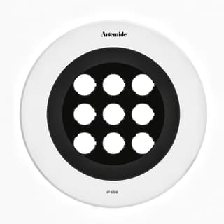 Artemide Ego Flat 220 downlight Round 5° 3000K Aluminium IK10 — T42007NSPW00