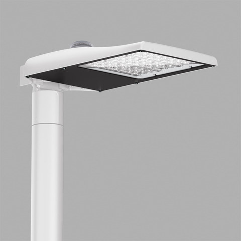 iGuzzini EX09 — Outdoor luminaire with direct light street optic, designed to use LED lamps — manufacturer representative image
