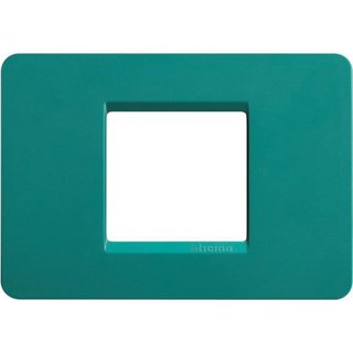 BTicino Matix - plate 2P centered emerald — AM4819VS