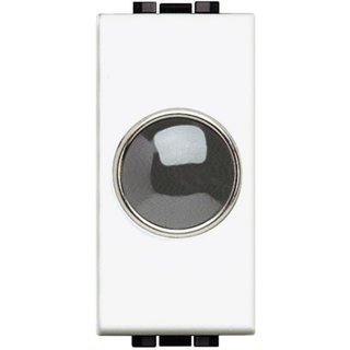 BTicino Lamp carrier Light with transparent diffuser - for lamps item 11250L-11251L-11252L - white — N4371T