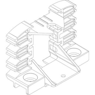 BTicino Insulated supports for earth busbars — 78860/PL
