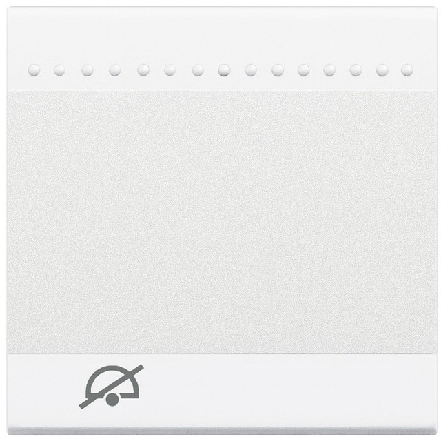BTicino Key cover with illuminated lens - symbol "not disturb" — N4915M2DD