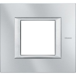 BTicino Rectangular cover plate 2 modules — HA4802HC