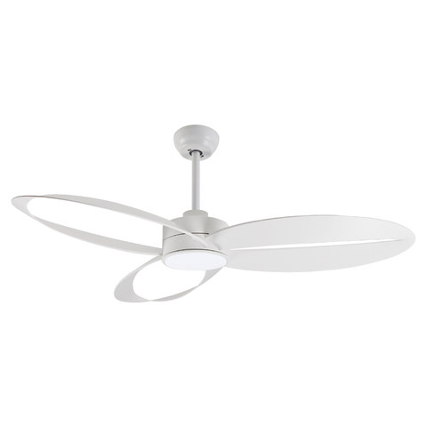 ACA Lighting CEILING FAN DIM WHITE WITH 3 BLADES ABS REMOTE CONTROL & TIMER LED 24W 2400L DC 45W 1320mm — manufacturer representative image