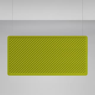 Artemide Eggboard Baffle - 1600x800 - Suspension/Ceiling - No Light - Green — AZ30051