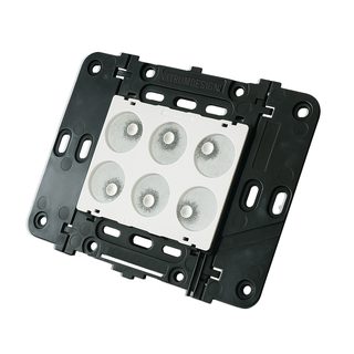 Vitrum EU VI . Touch Keypad KNX With Temperature & Humidity Sensor - 0KE06T020
