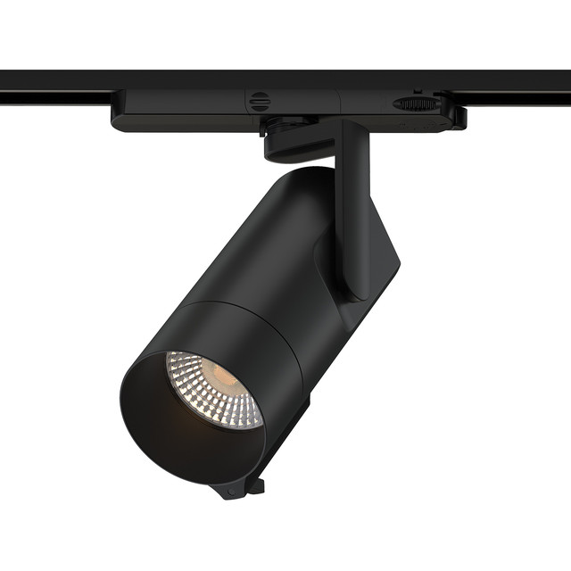 ACA Lighting AI KANO TRACK SPOT BLACK ALUMINIUM WITH DUAL SENSOR 4 WIRES & BLUETOOTH 35W RGBW 220-240V 24° D80x181mm — 4TR112D08
