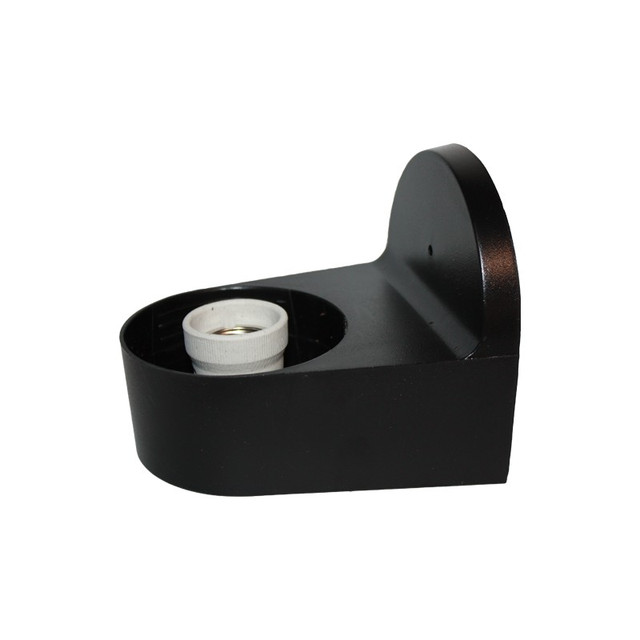 ACA Lighting WALL ARM W3 E27 BLACK — AC.280W3