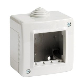 BTicino IP40 wall-mounting enclosures - 2 modules — 27402