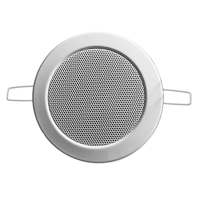ACA Lighting RECESSED SPEAKER WHITE, Ø10cm, 8Ω, 6Wrms — SP10W