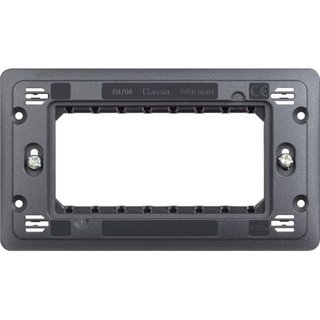 BTicino 4 modules supporting frame (item sold in box packaging) — R4704P