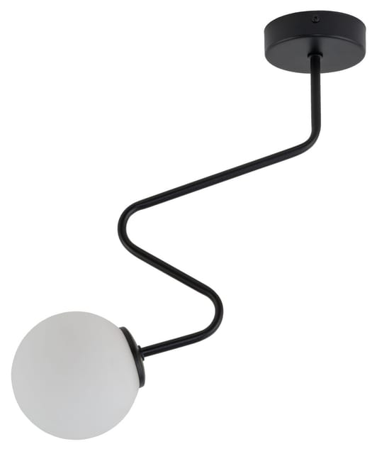 Sigma ZIGZAG 1 Ceiling lamp black — 33292