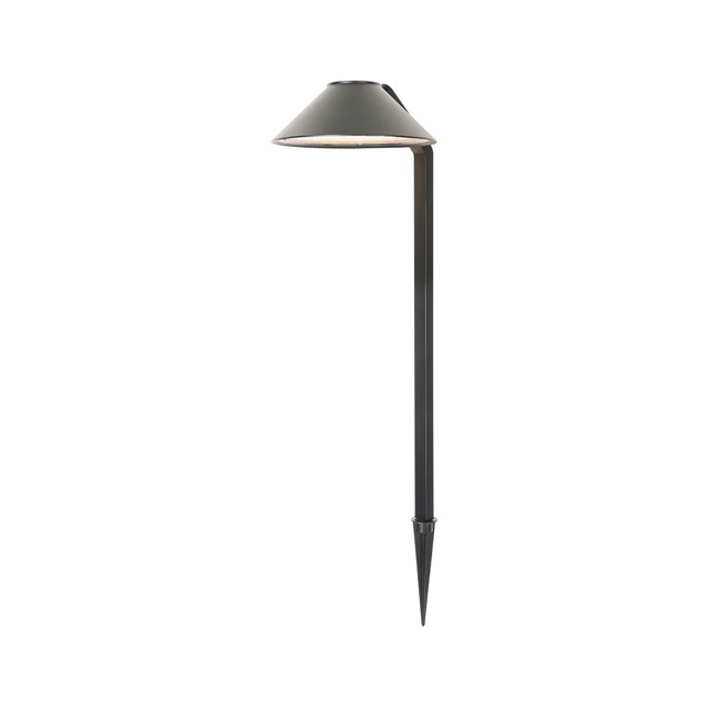 ACA Lighting Outdoor Bollard Light 12W 920LM 3000K IP65 Black — SJ17423