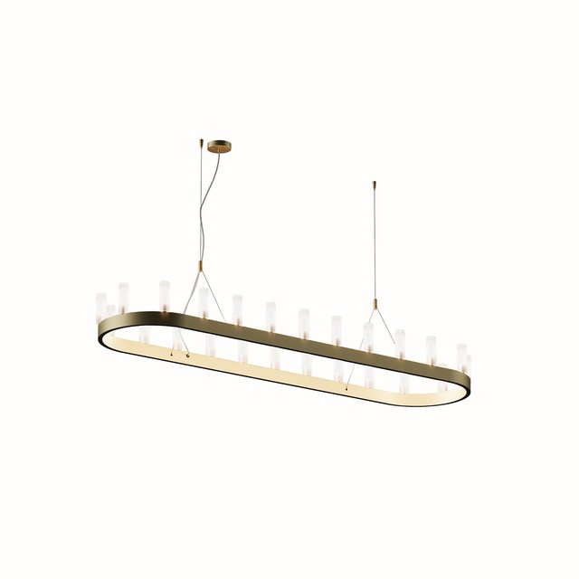 FontanaArte Chandelier – Ovale singolo pendant lamp