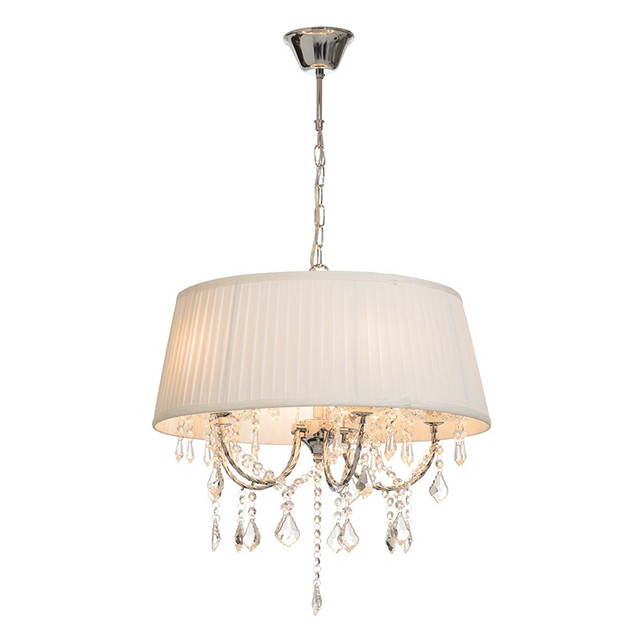 ACA Lighting PENDANT CLOTH - CRYSTALS 5ΧE14 PENELOPE — FMD968305