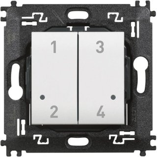 BTicino Wireless scenarios control with 4 buttons for activating of scenarios 1.2,3 and 4. — N4575CW