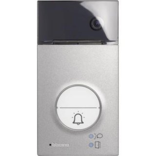 BTicino Linea 3000 video entrance panel - Grey finish — 343091