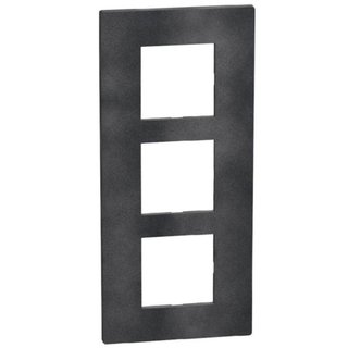 BTicino Light Now - Cover plate 2+2+2 modules - dark grey — YA4832M3DS