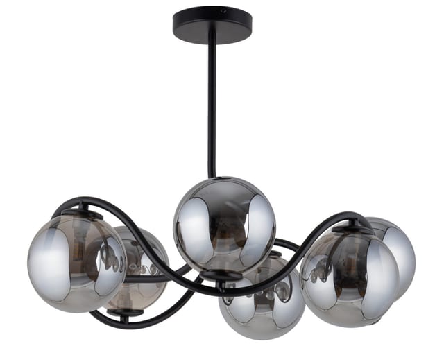 Sigma VENA 6 Ceiling lamp round grey — 33686