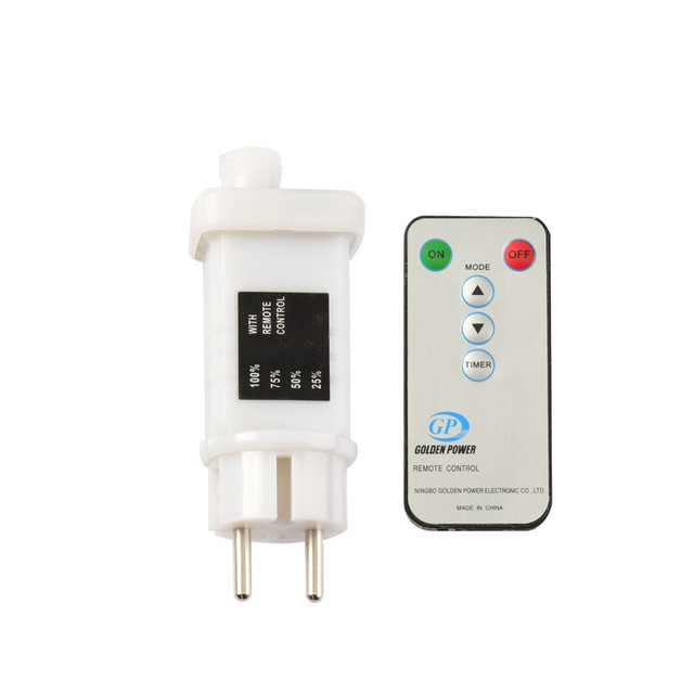 ACA Lighting ADAPTOR 31VDC 12W & IR REMOTE CONTROLLER (ON/OFF+TIMER+DIMMER), STEADY LIGHTS MAX 1500LEDS — X0812WSAR