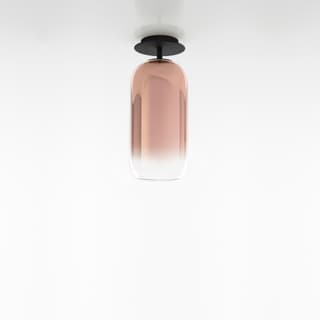 Artemide Gople Mini Ceiling - Black/Copper — 1414340A