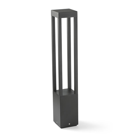 Faro Barcelona AGRA 650 Dark grey bollard lamp 2700K — manufacturer representative image
