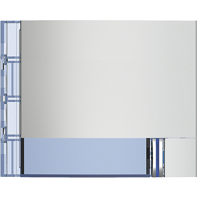 BTicino Sfera New Cover plate for 1 pushbutton on single column - Allmetal — 352011